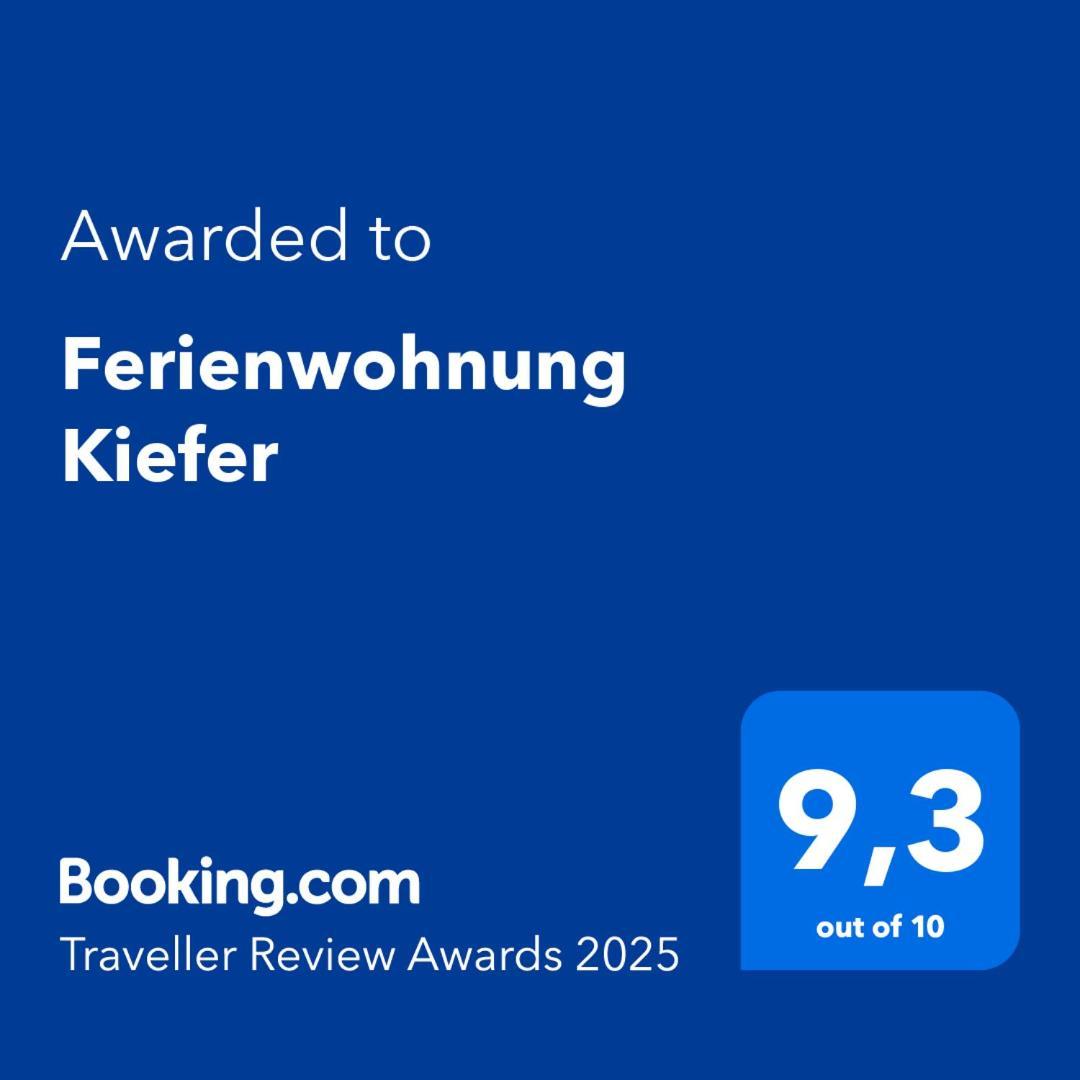 Ferienwohnung Kiefer Michelbach an Der Bilz Exterior foto